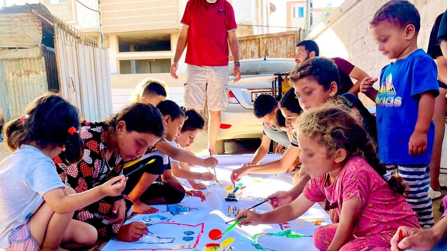 La resistenza di Basel: colori e tavole per aiutare i bimbi a restare umani