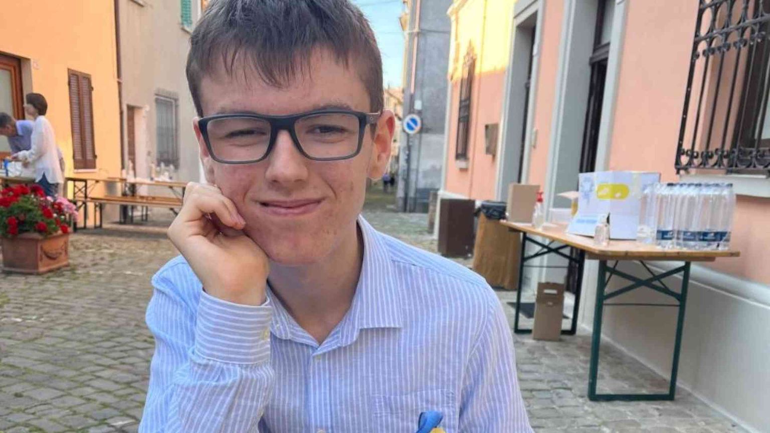 Marco, campione di latino, che va oltre la malattia con lo studio