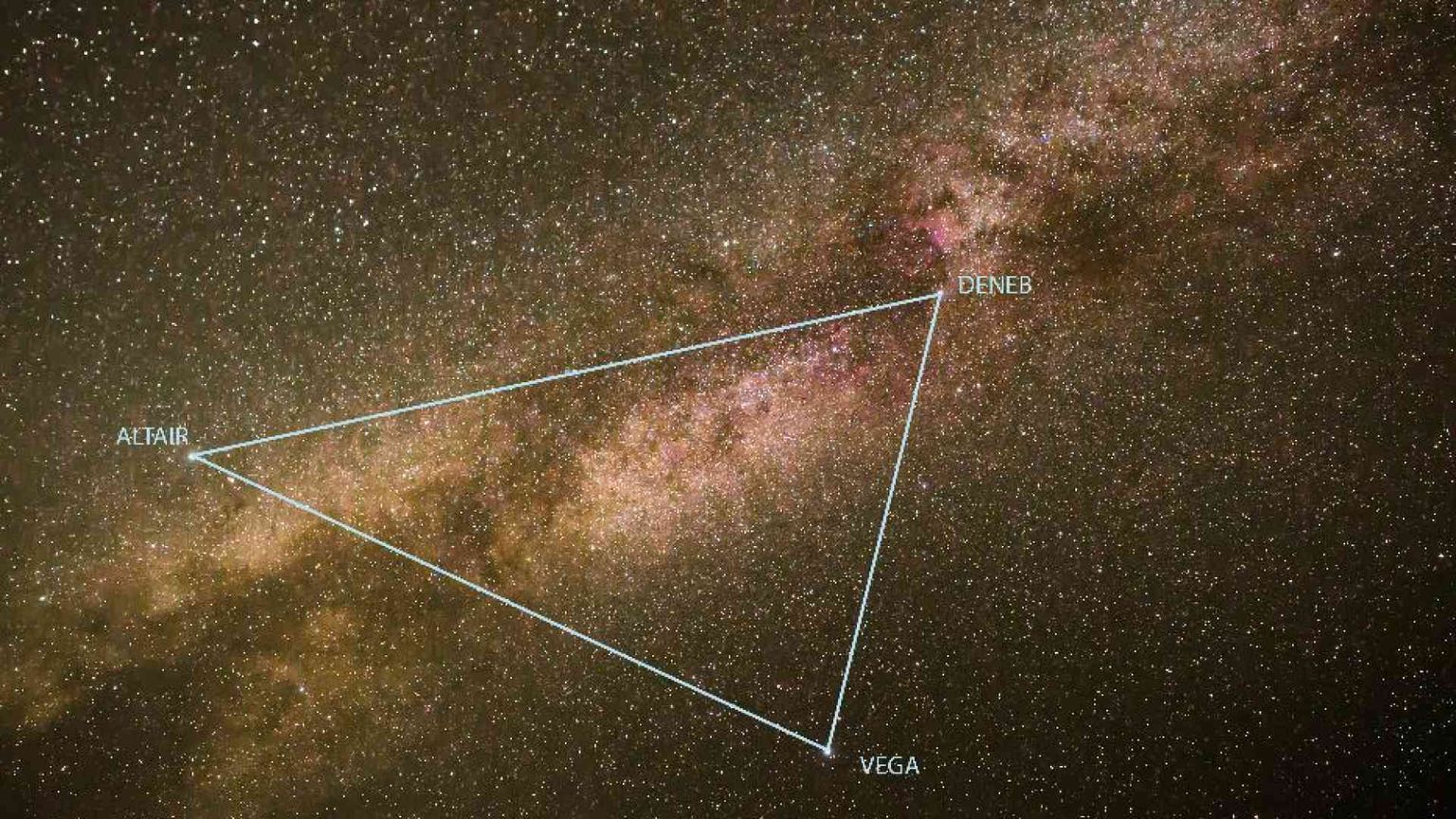 Il triangolo di stelle delle notti d’estate e il “messaggio” di Dio