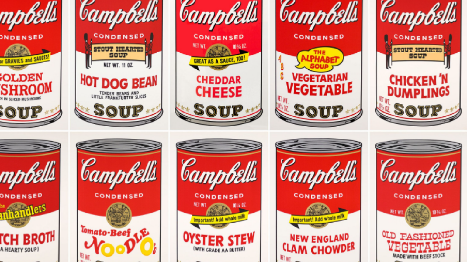 Fu immortalata da Warhol, ora la Campbell Soup cambia nome