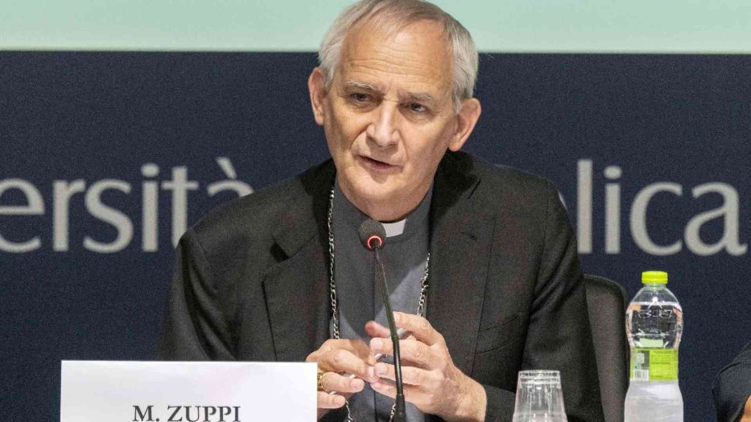 Zuppi: un dovere generare la speranza. Guerre e riarmo? Sconfitte