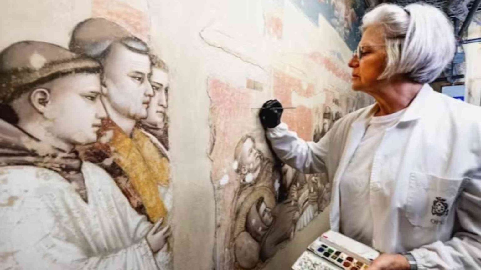 Tornano a splendere gli affreschi di Giotto della Cappella Bardi