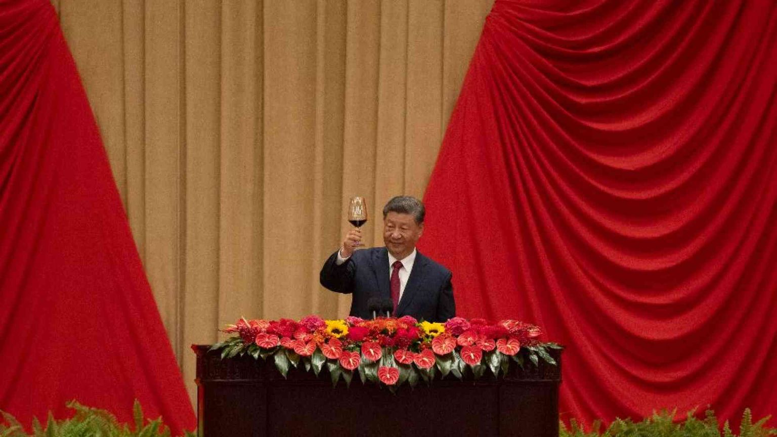 Il Partito si autocelebra "conquistando" Taiwan