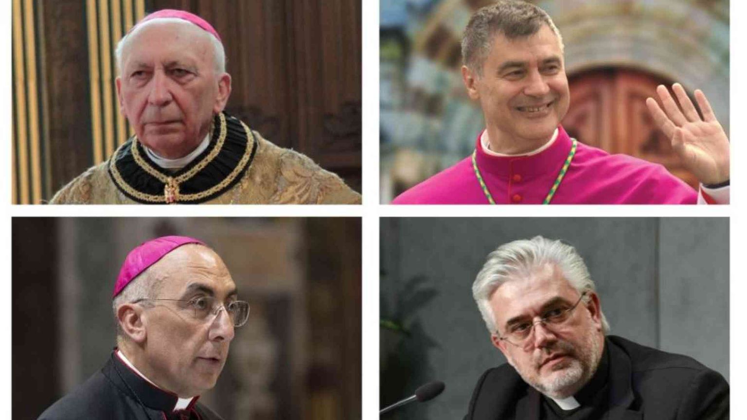 Nuovi cardinali, ecco chi sono i quattro italiani