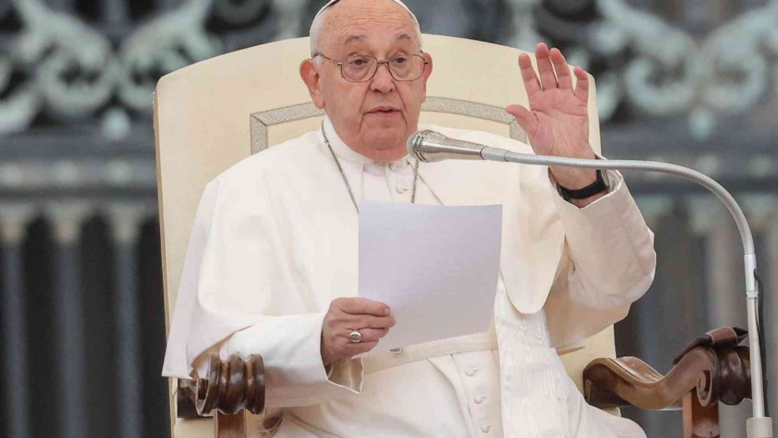 Accorato appello del Papa per la pace nel mondo