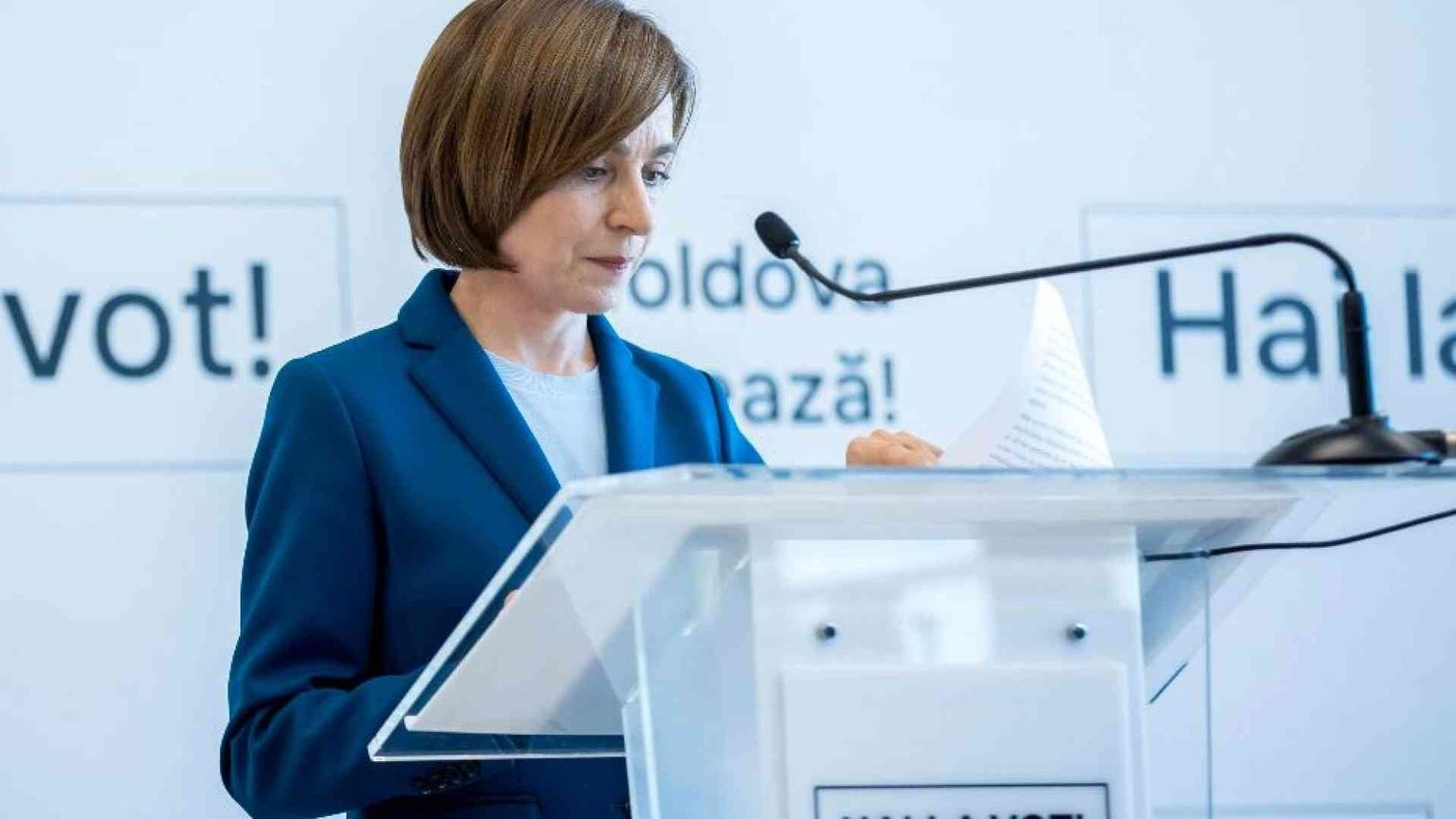 Il referendum per l'adesione: la Moldavia per un soffio verso la Ue