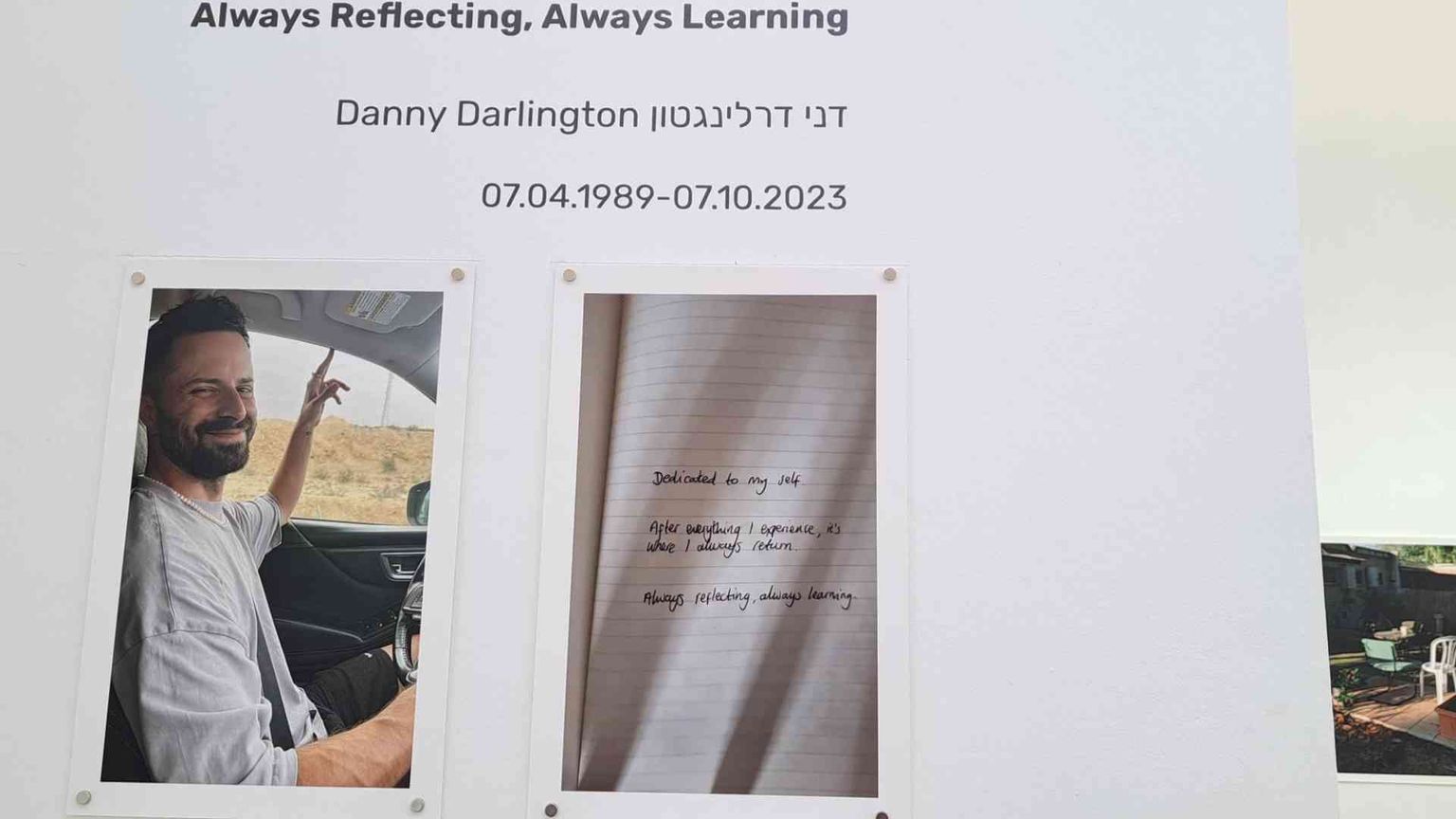 L'ultimo rullino di Daniel Darlington per raccontare gli "spariti" dei kibbutz