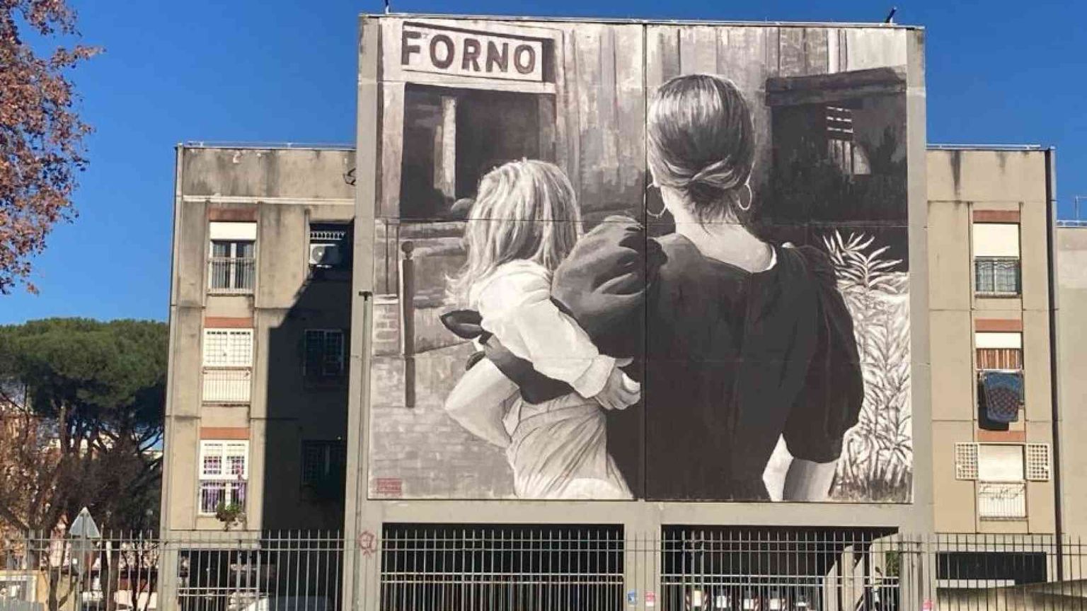 L'arte non ha sbarre: murales fuori e dentro al “femminile” di Rebibbia