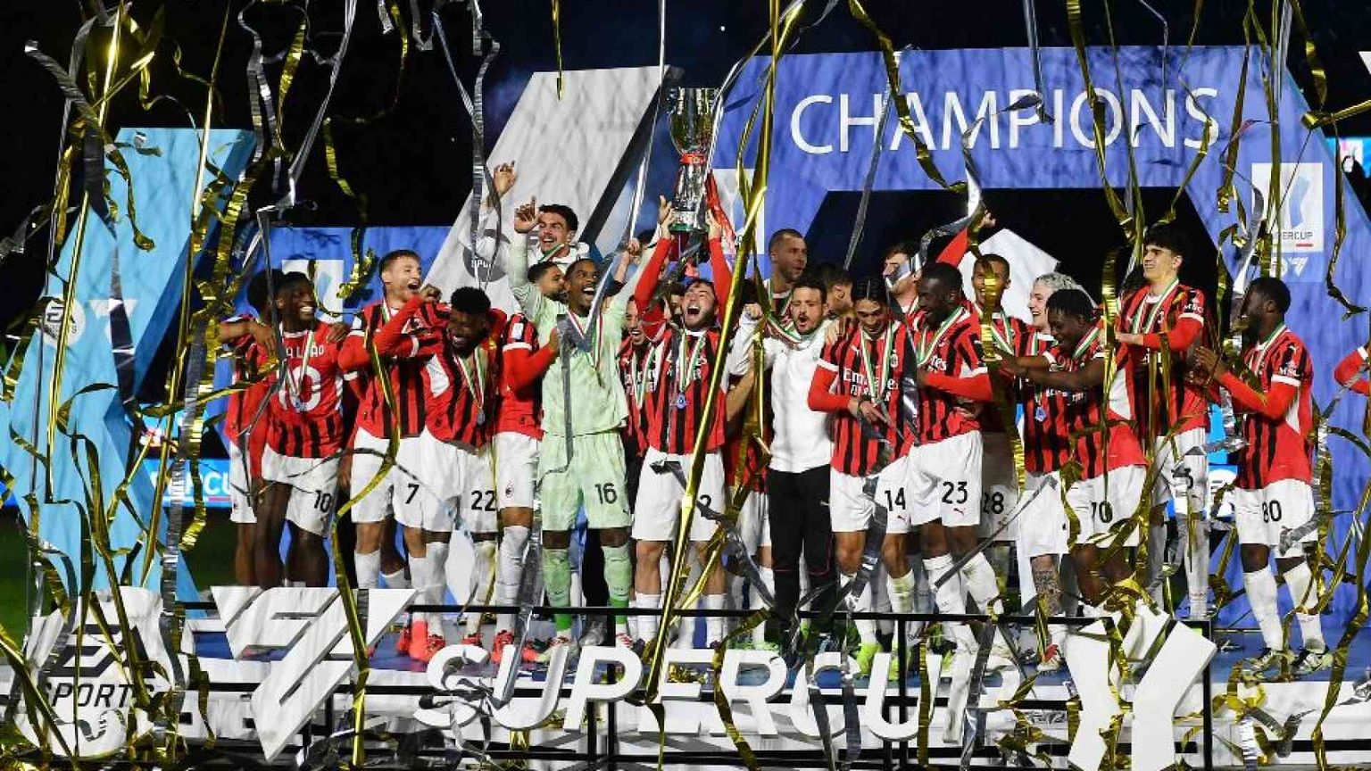 Inter ribaltata: Supercoppa italiana al Milan