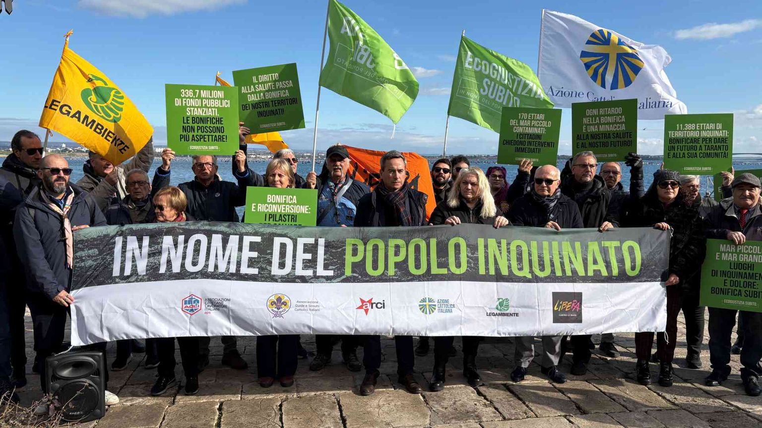 A Taranto la marcia del popolo che chiede ecogiustizia