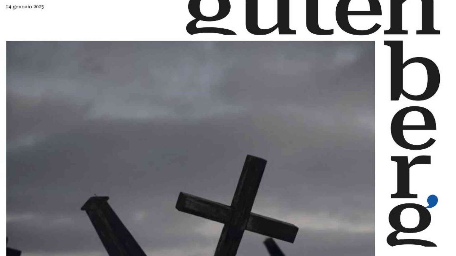 Prega per il tuo nemico: la sfida di "Gutenberg" del 24 gennaio