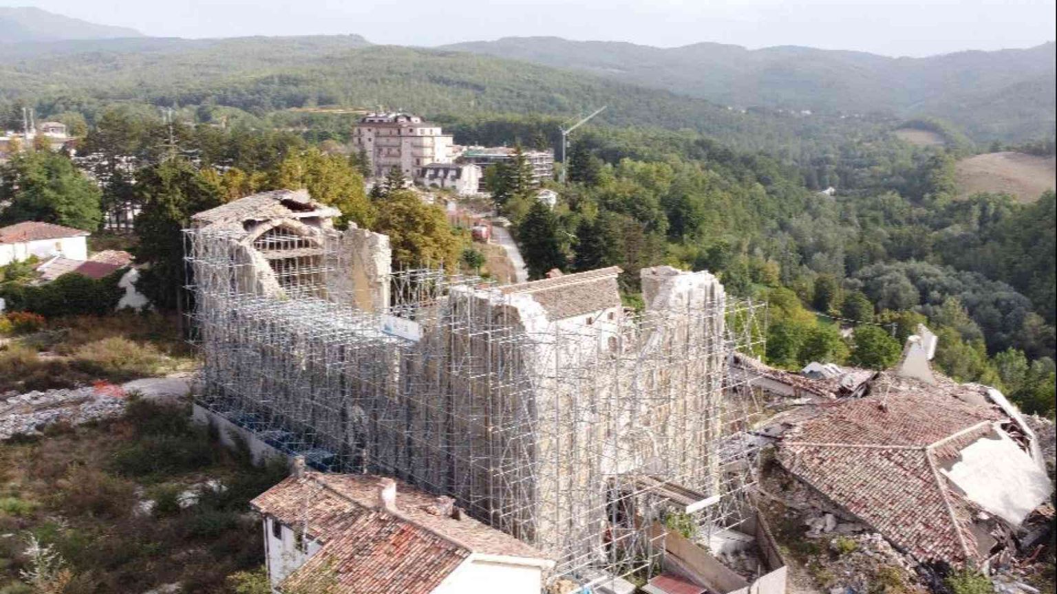 Ad Amatrice è al via il progetto di ricostruzione della chiesa di San Francesco