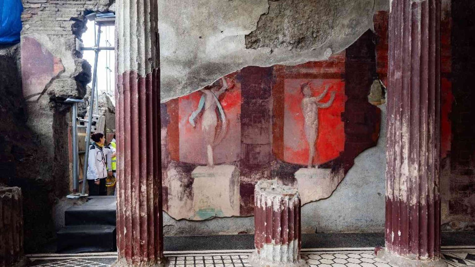 Scoperta a Pompei una nuova villa dei Misteri