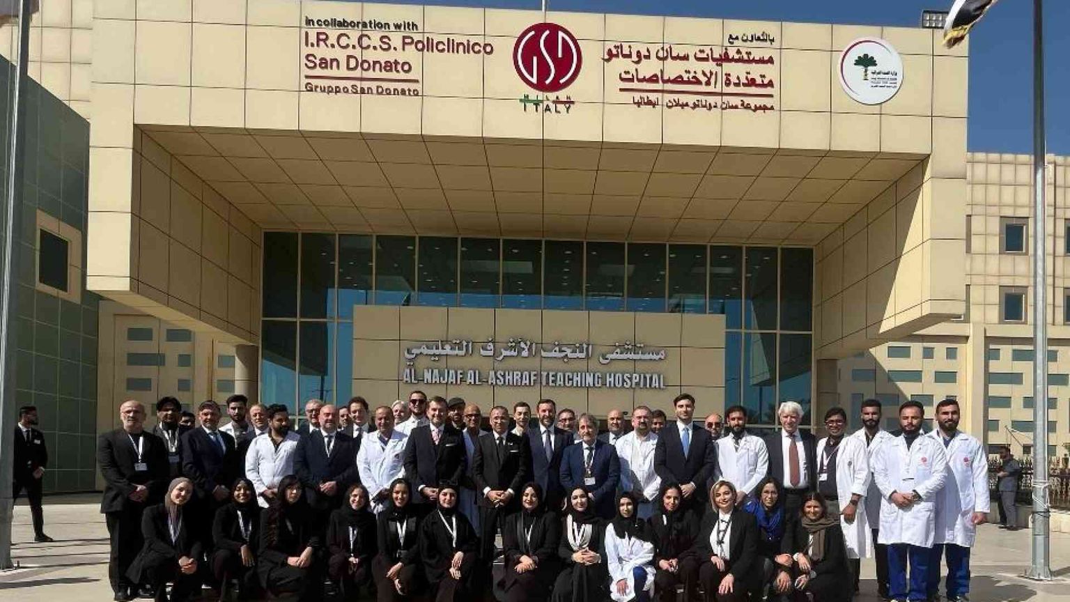 La sanità italiana arriva in Iraq: aperto un Pronto soccorso a Najaf