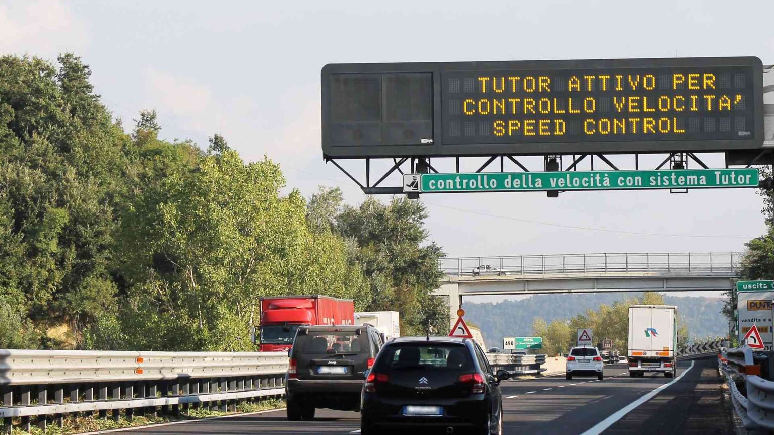 Da oggi 26 nuovi Tutor in autostrada: ecco dove sono attivi