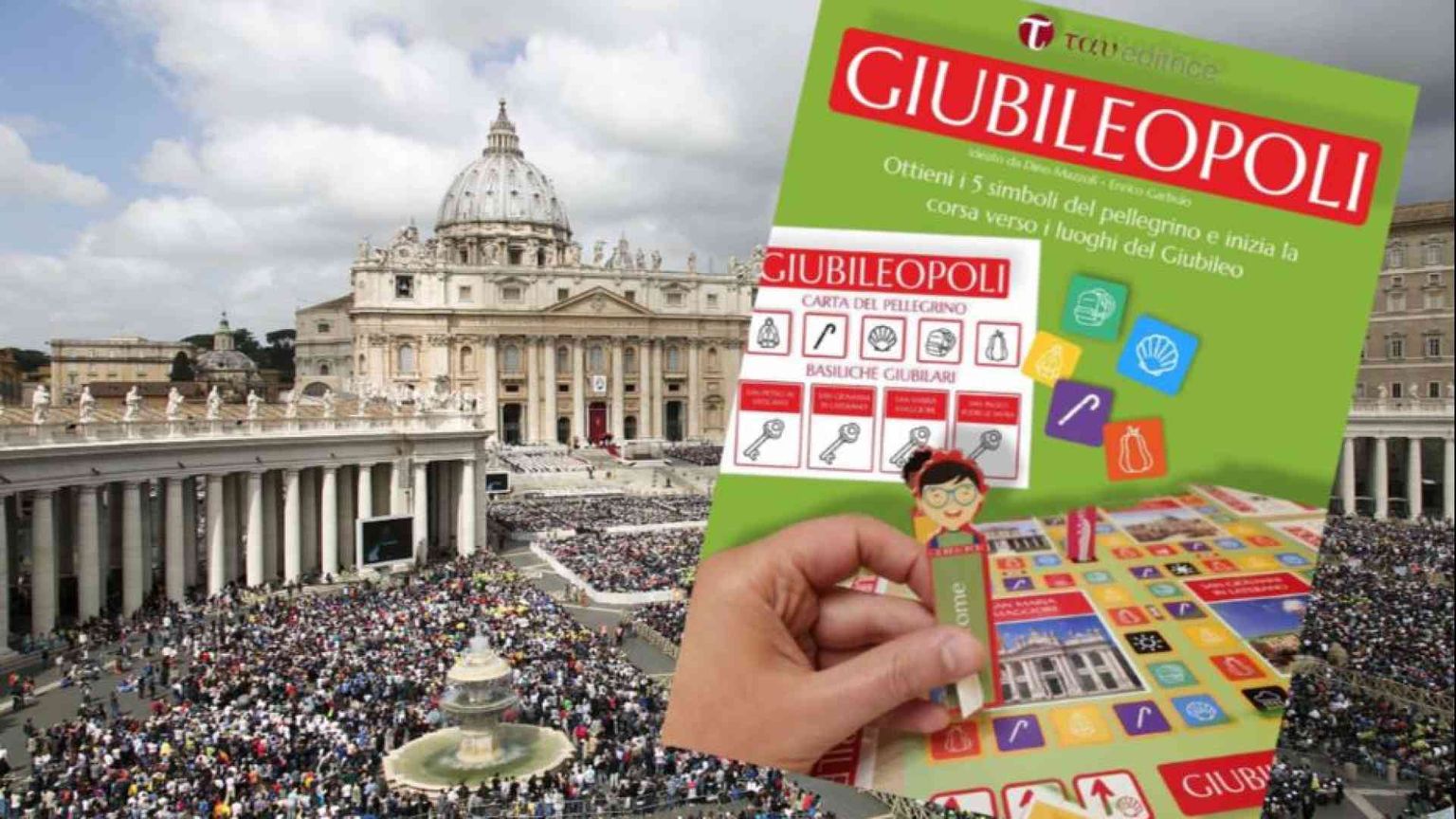 Giubileopoli: l'Anno Santo formato gioco in scatola. Ecco come averlo
