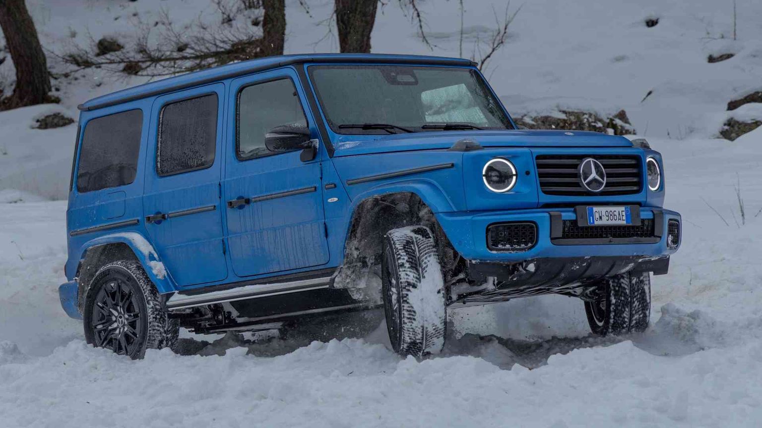 La Mercedes con la G maiuscola: un fenomeno anche con la spina