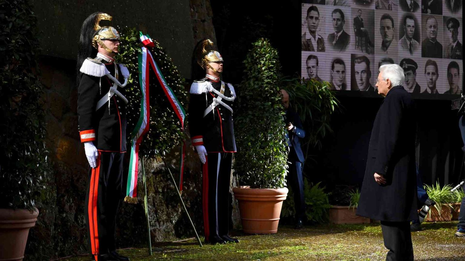 Commemorazione delle Fosse Ardeatine: Mattarella ricorda le 335 vittime