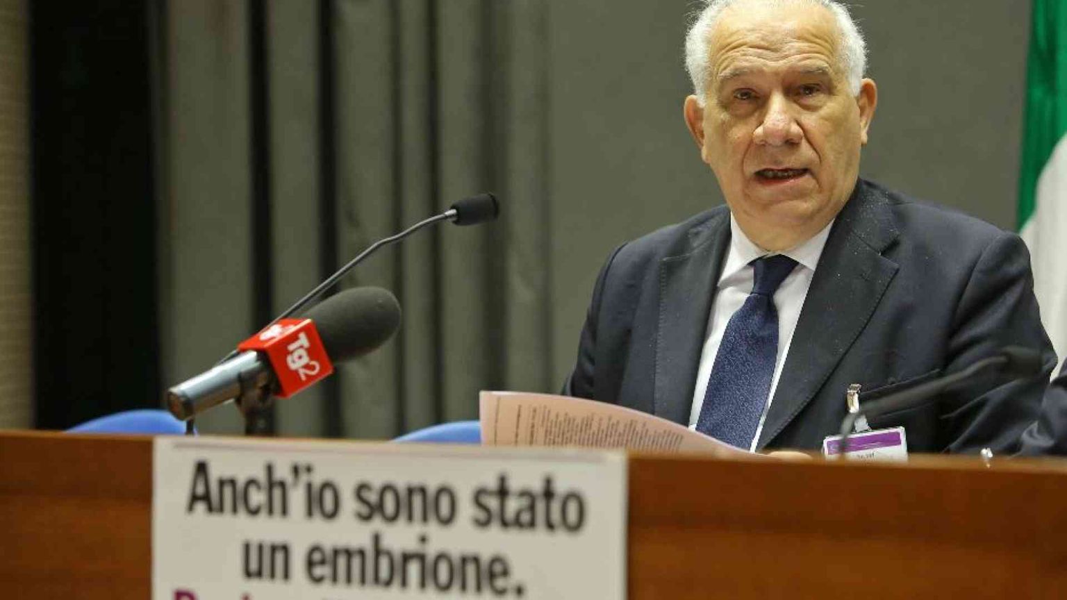 «Con Carlo Casini totale sintonia, un autentico uomo di Dio»