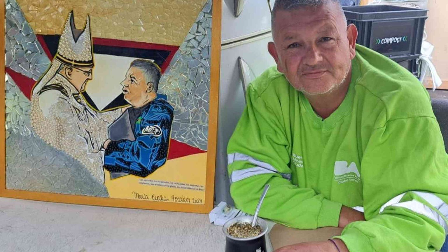 La storia del “cartonero” Sergio: «Era il Papa dei poveri che resistono»