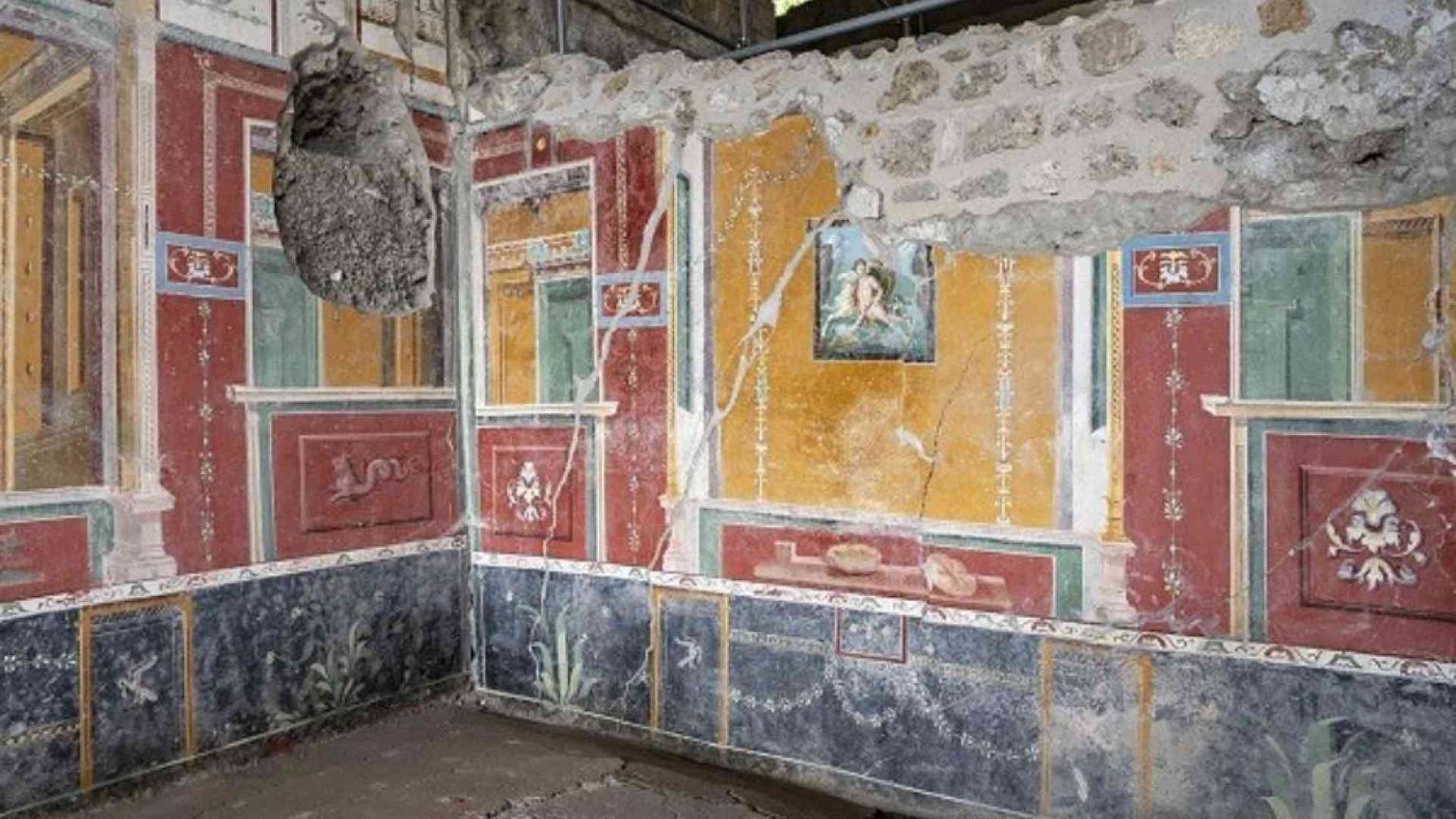 Sui muri di una casa emergono gli ultimi istanti di vita di Pompei