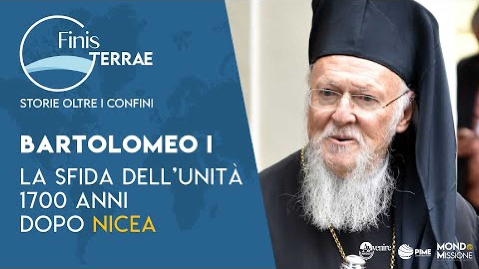 L’eredità nicena, intervista a Bartolomeo I di “Finis Terrae”