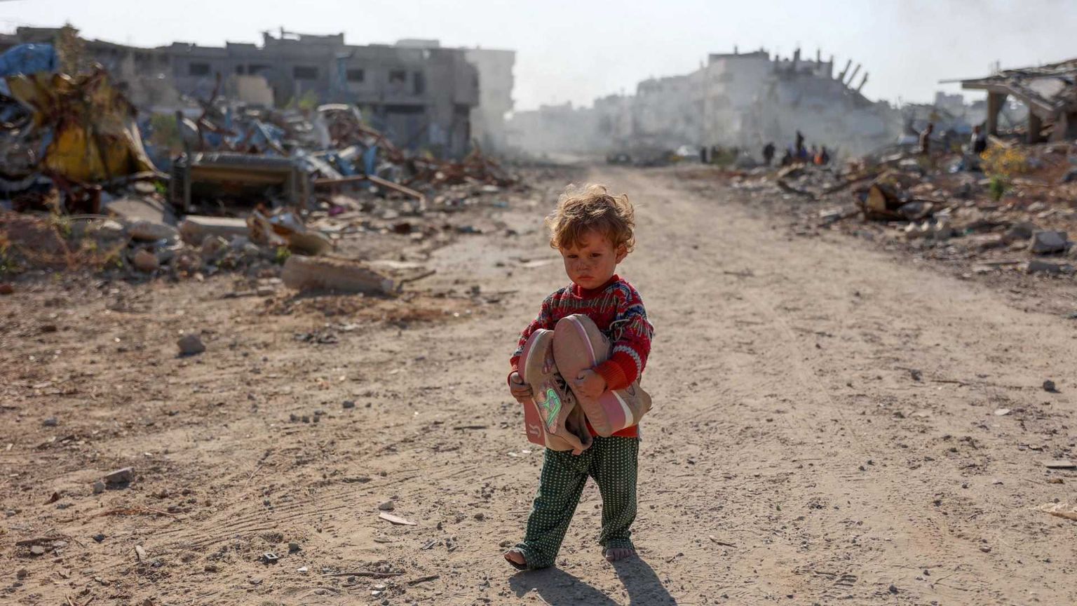 Guardate le immagini dei piccoli di Gaza (e provate a trovare le parole)