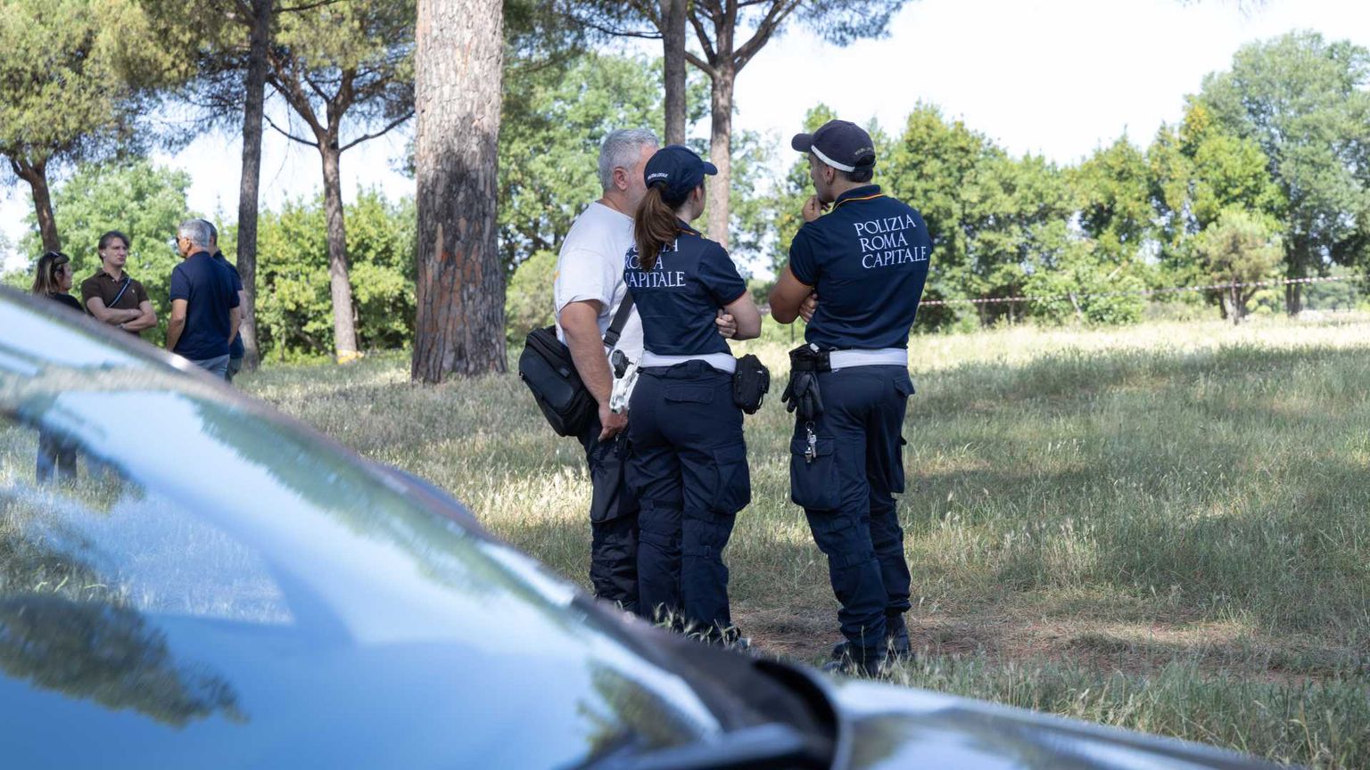 La bimba di Villa Pamphili è stata soffocata