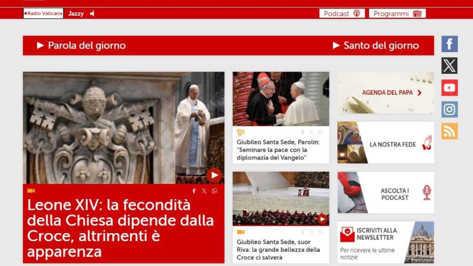 Vatican News ha rimosso le ultime immagini di Rupnik (accusato di abusi)