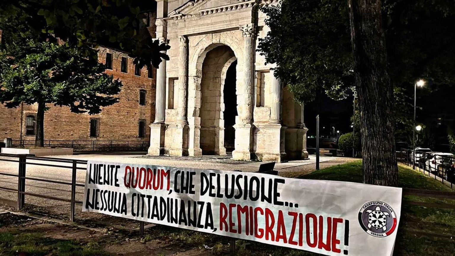 Se CasaPound irride sul quorum: che delusione, ora remigrazione