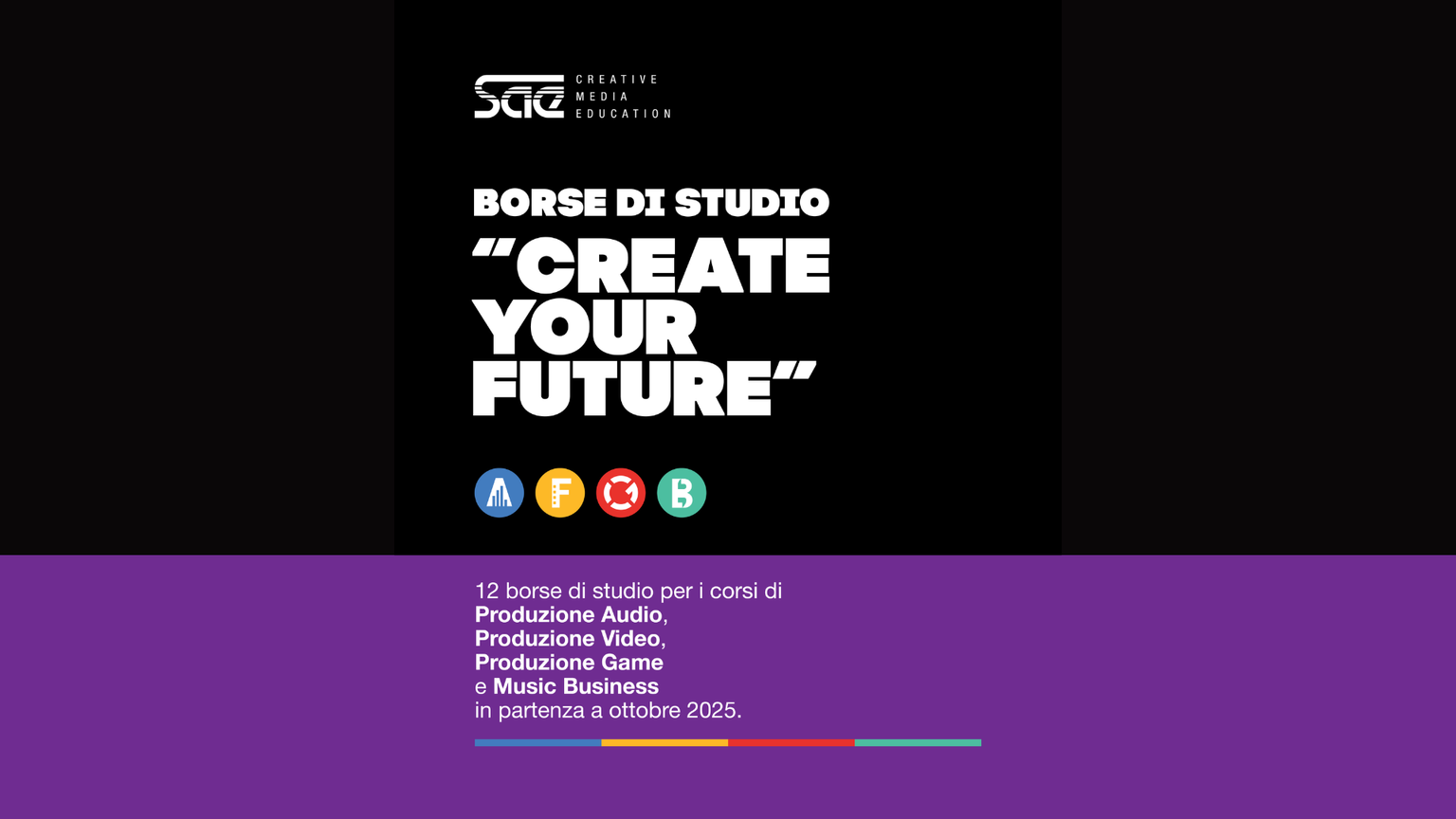 Dodici borse di studio per i suoi corsi