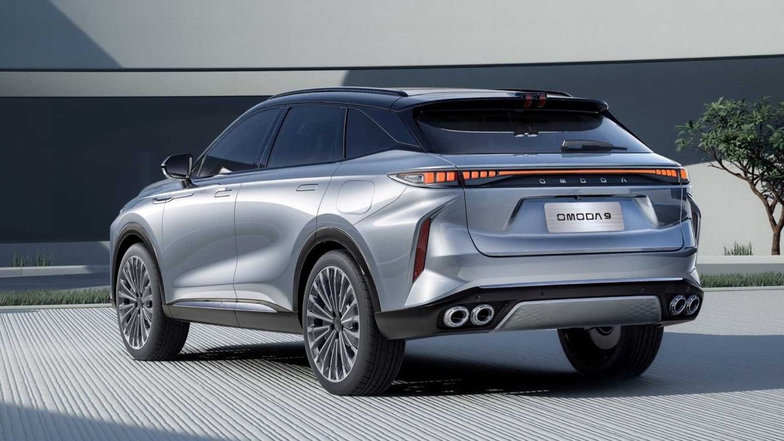 Un motore benzina più tre elettrici: Omoda 9 stupisce con il Super Hybrid