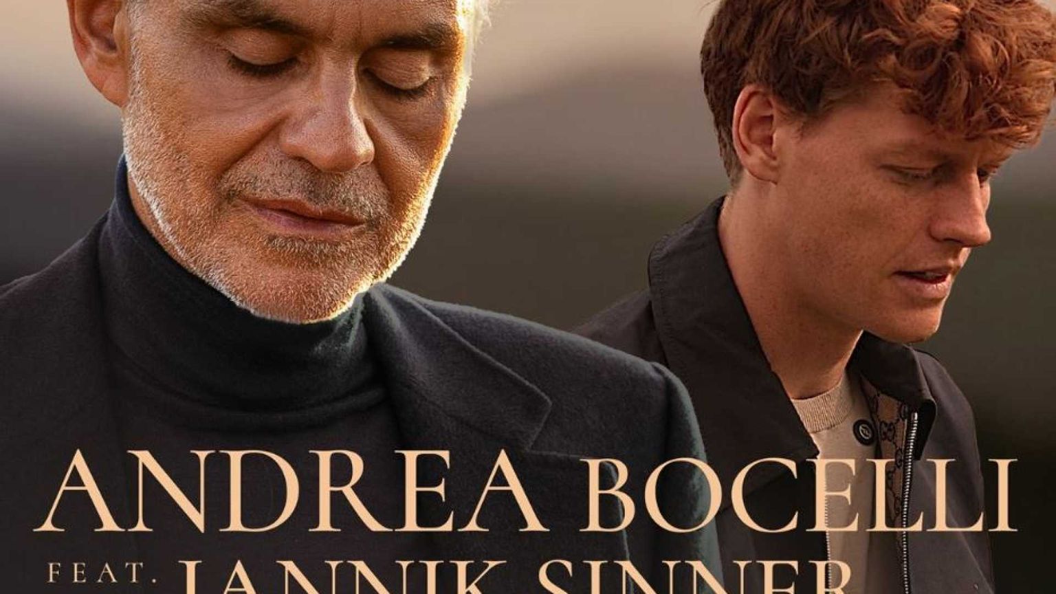 Bocelli e Sinner in un duetto inedito tra voce e racconto