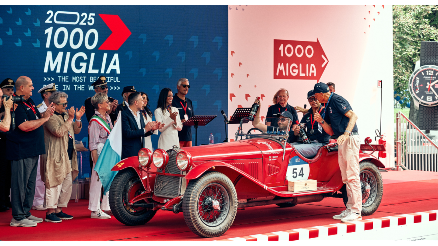 Alfa Romeo mette la sesta: la 1000 Miglia è ancora sua