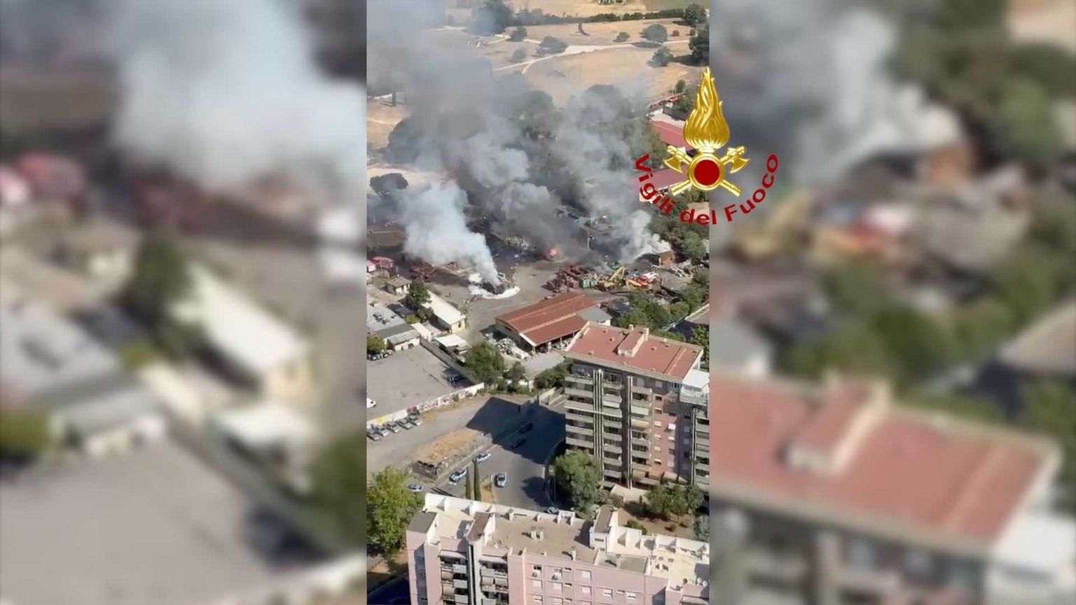 È morto il ferito più grave del rogo di via Gordiani