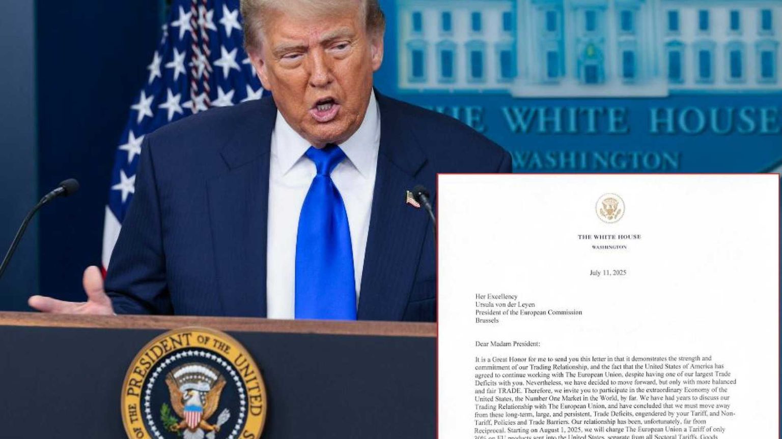 La stangata di Trump all'Europa: «Dazi al 30%». Cosa succede adesso