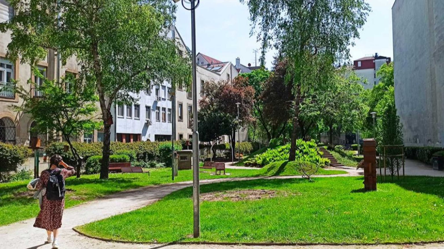 Parchi tascabili e salotti verdi per mitigare il calore urbano