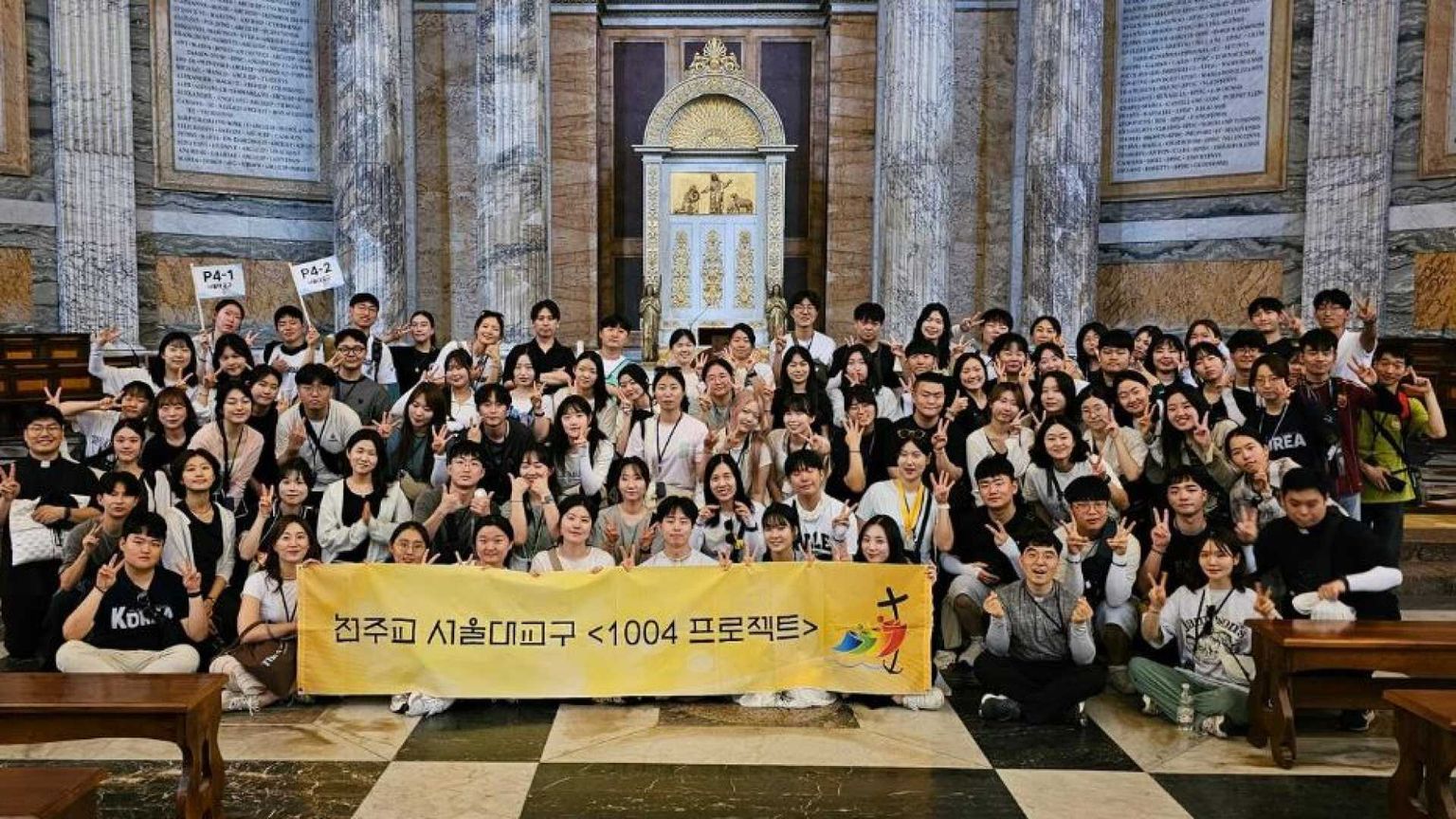 Da Seul a Roma: i giovani coreani in missione aspettando la "loro" Gmg