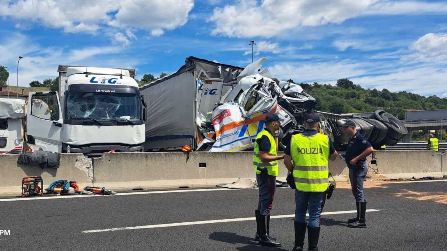 Chi sono i due volontari delle Misericordie vittime dell'incidente sull'A1