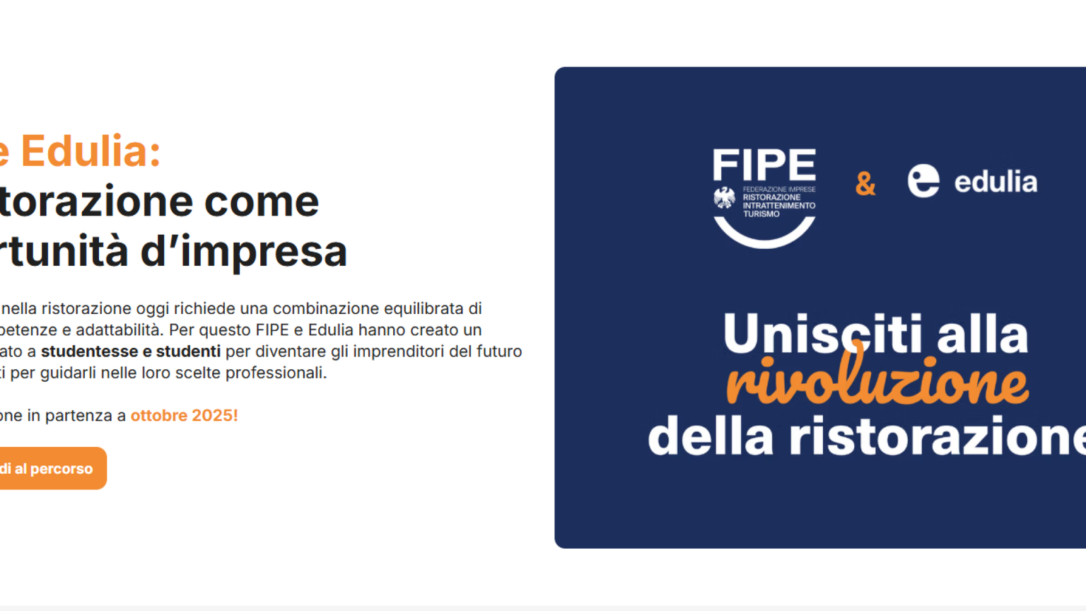 La ristorazione come opportunità d'impresa