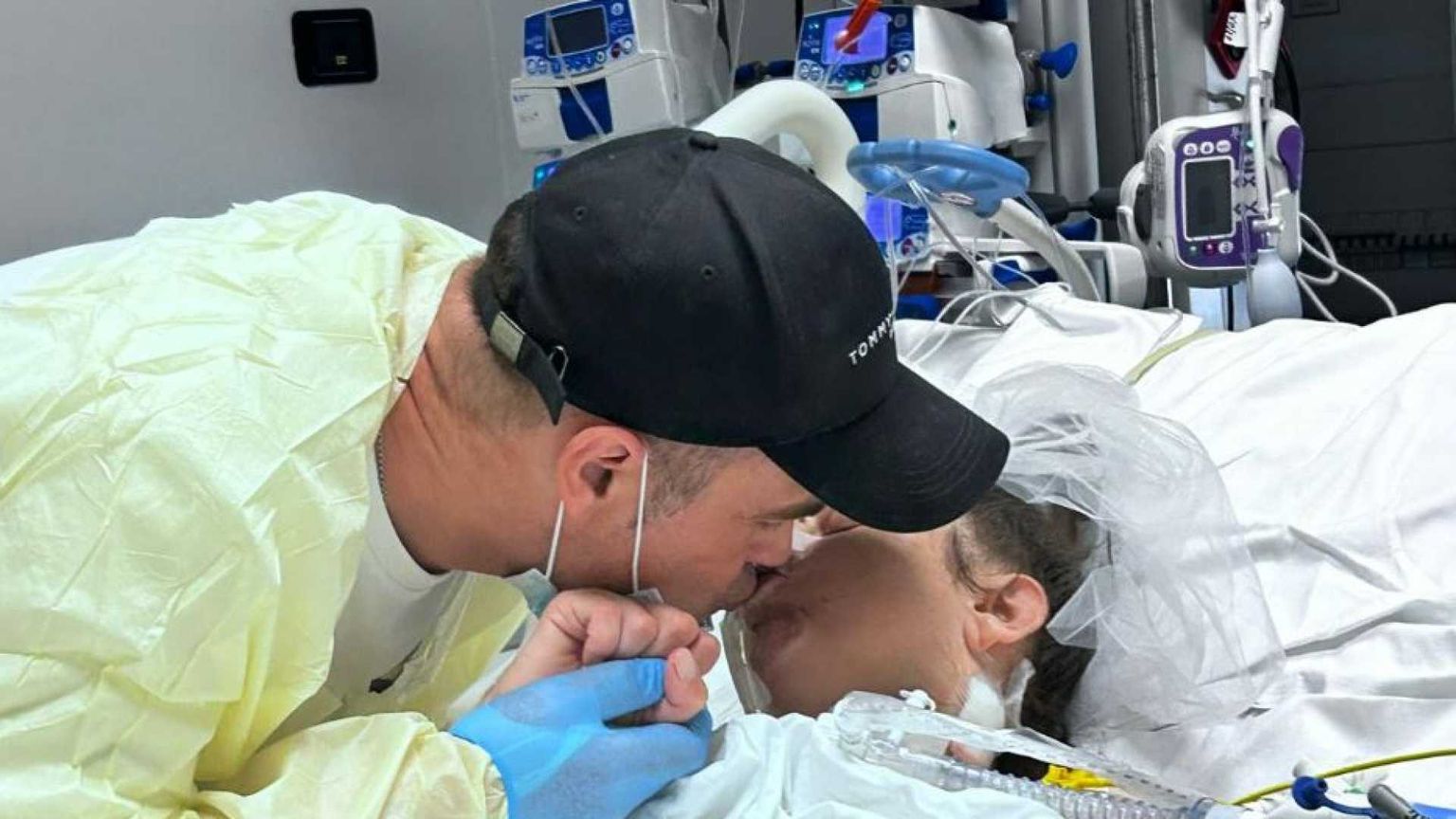 Maria sposa in terapia intensiva. Il “sì” col pollice alzato