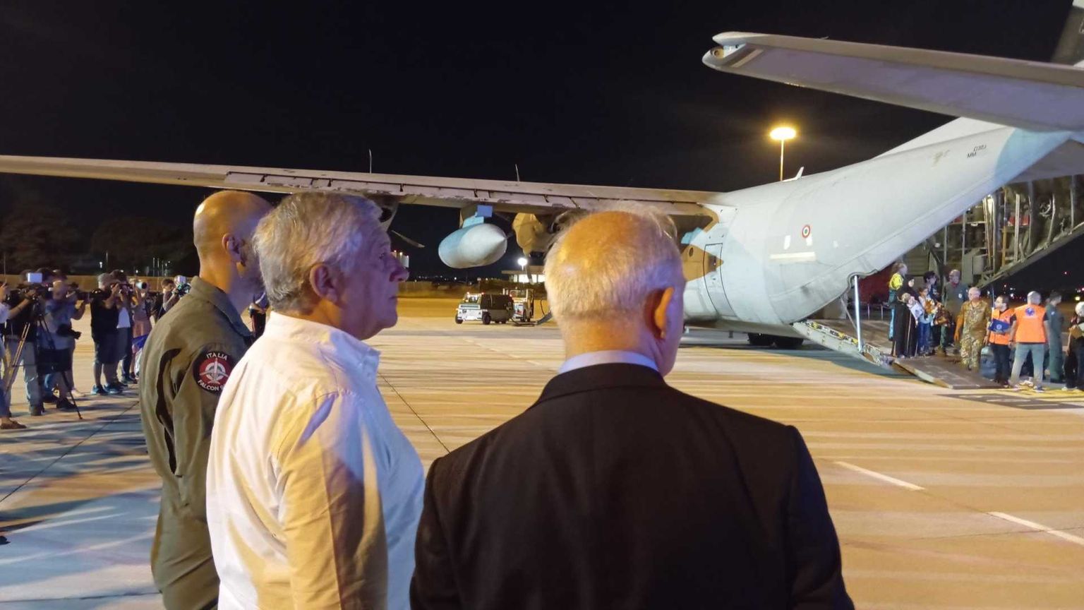 Sono arrivati in Italia 31 bambini palestinesi