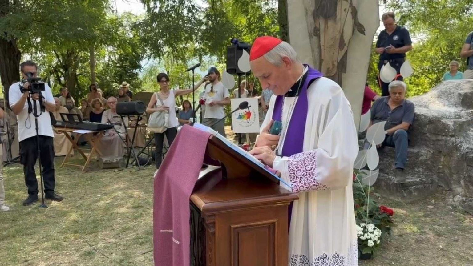 Zuppi a Monte Sole: abbiamo fatto tutto quello che potevamo per la pace?