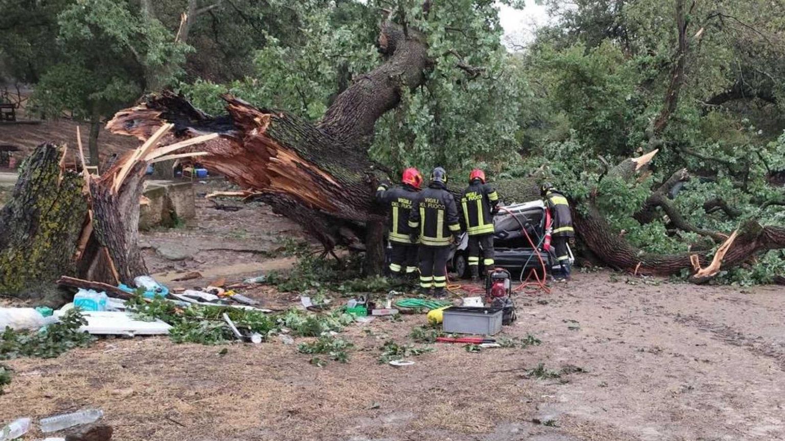 Il maltempo di Ferragosto fa una vittima in Basilicata