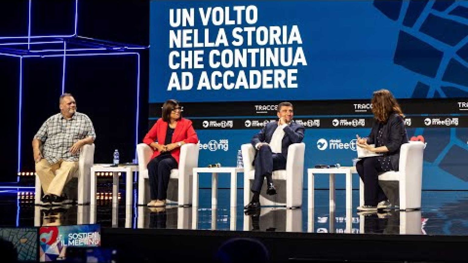 Live dal Meeting 2025: un volto nella storia che continua ad accadere
