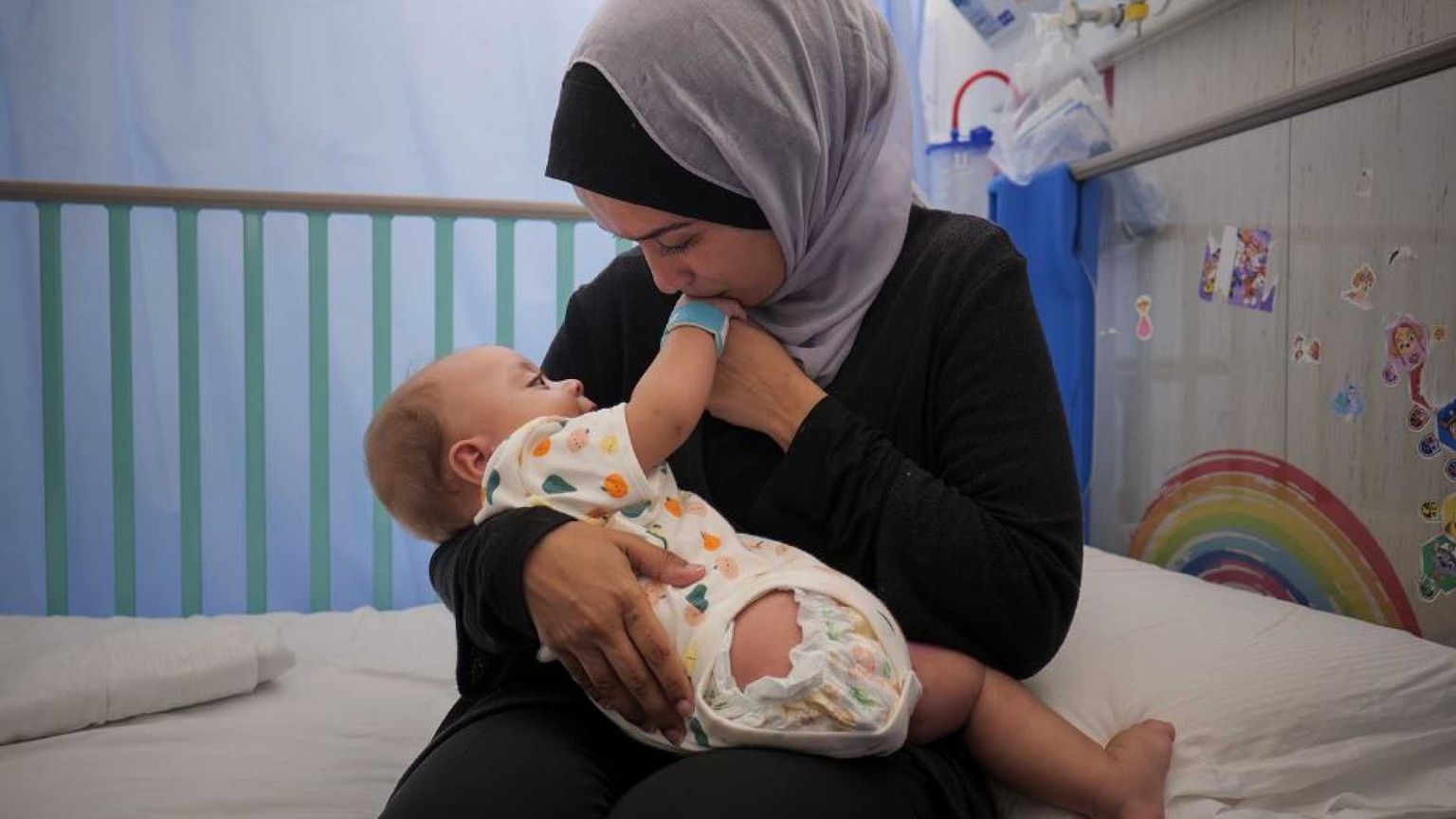 Siamo stati negli ospedali italiani che curano i bambini di Gaza