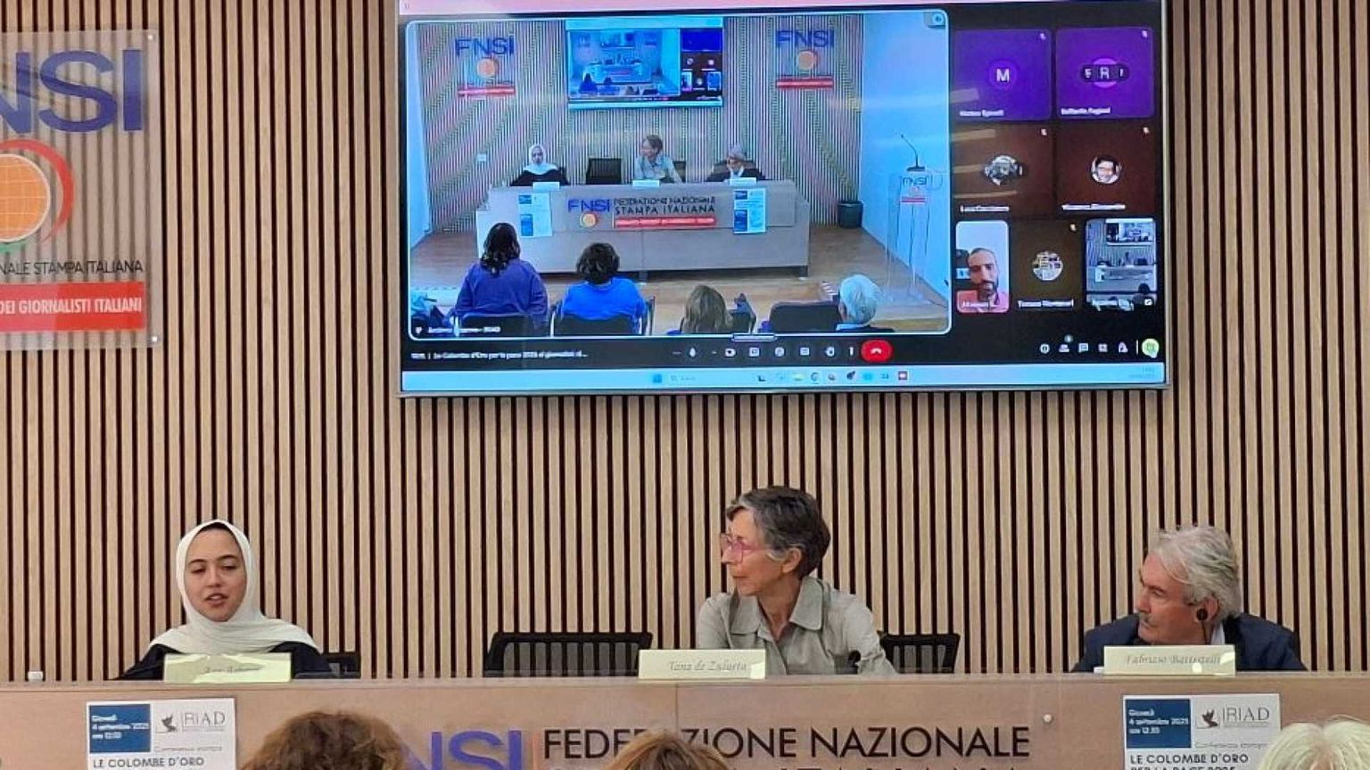 A tre giovani di Gaza il premio Colomba d'oro per la pace