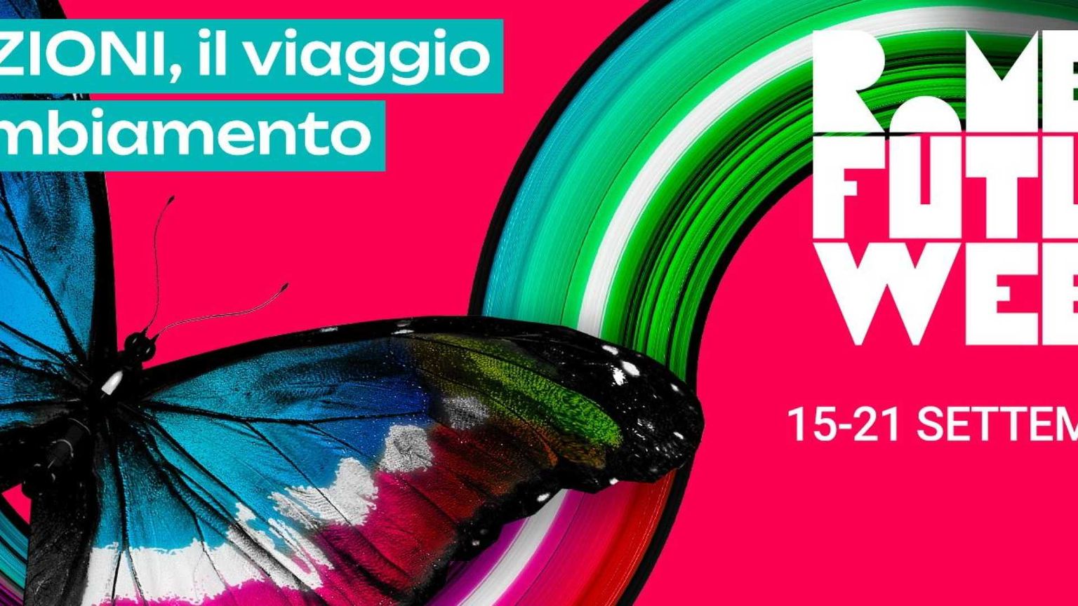 "Rome Future Week" dal 15 al 21 settembre