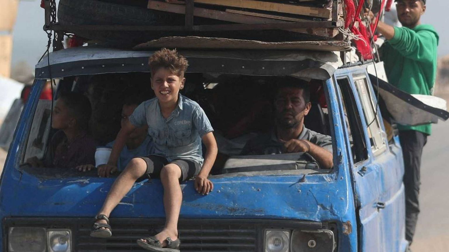 La grande fuga da Gaza city: un quarto della gente se n'è andata