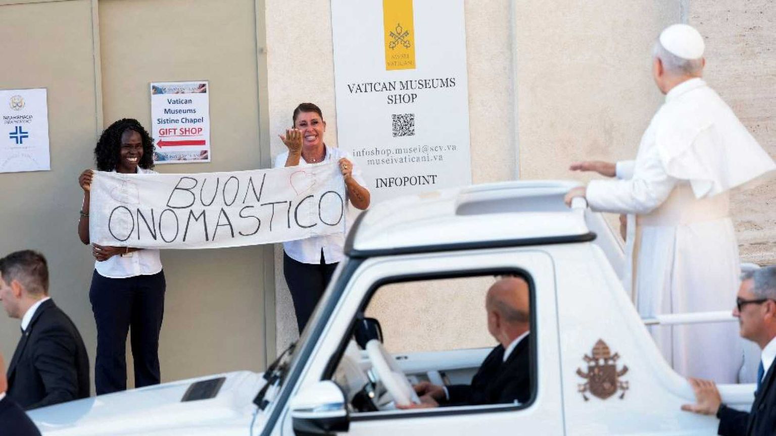 L’onomastico del Papa. «Gaza, situazione inaccettabile. Sorga un'alba di pace»